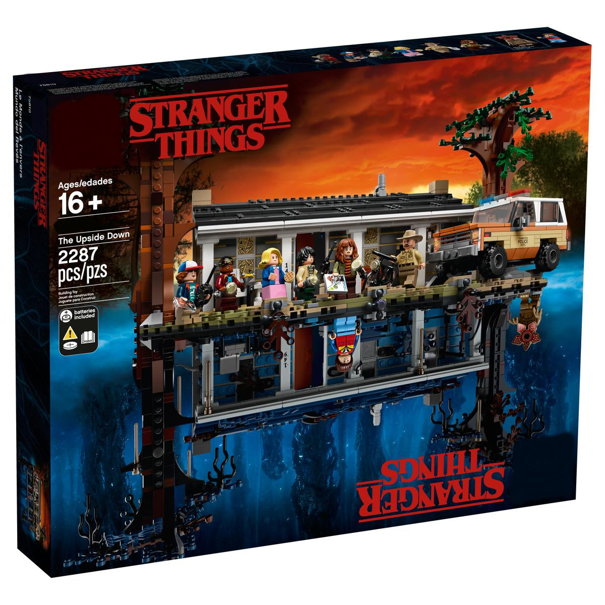 "StrangerThings Aukštyn kojom" Konstruktorius