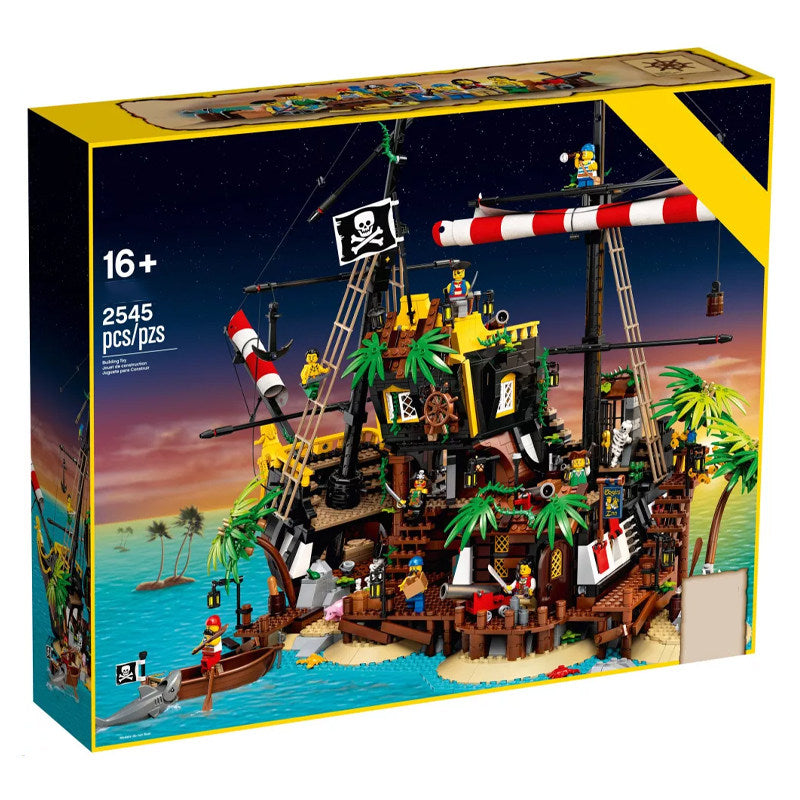 "Barakudų įlankos piratai" Konstruktorius