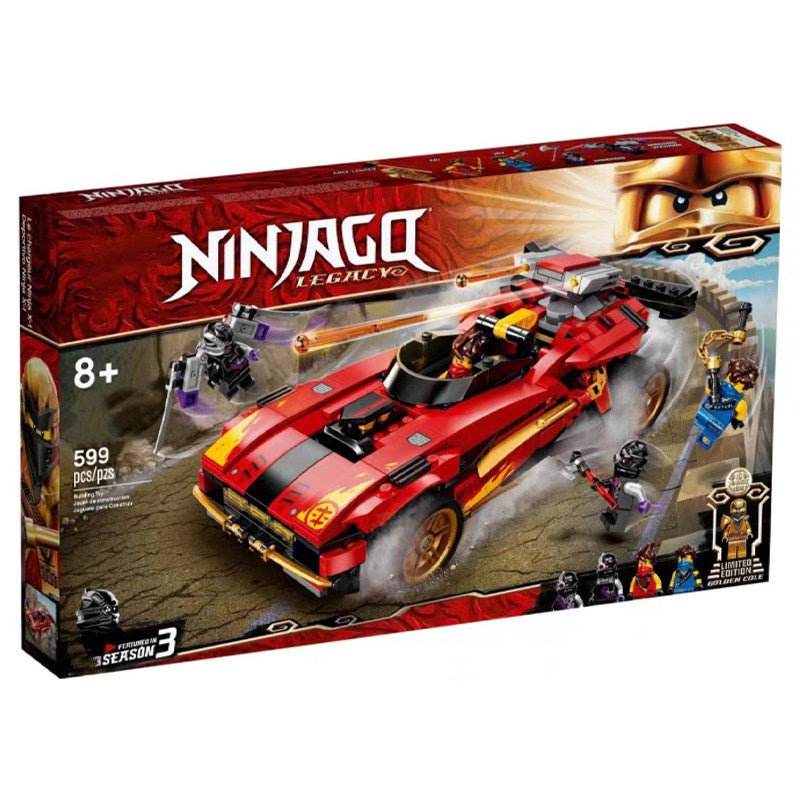 "X-1 nindzė-padegėjas" Konstruktorius