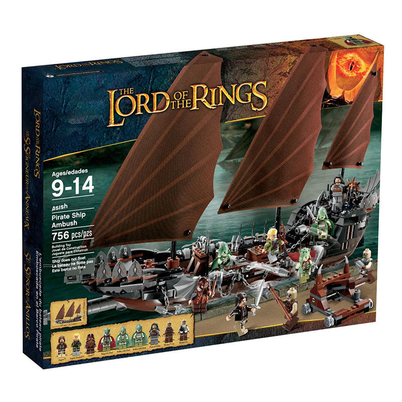 "Žiedų valdovas - Piratų laivas" Konstruktorius