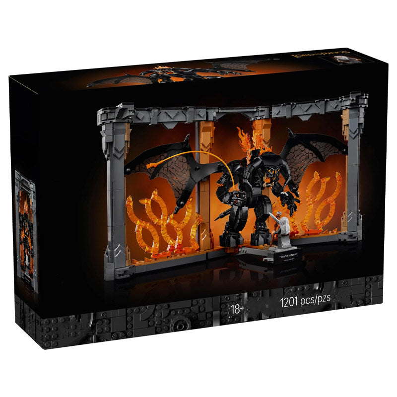 "Žiedų valdovas: Balrogo knygų lentynos dekoras" Konstruktorius