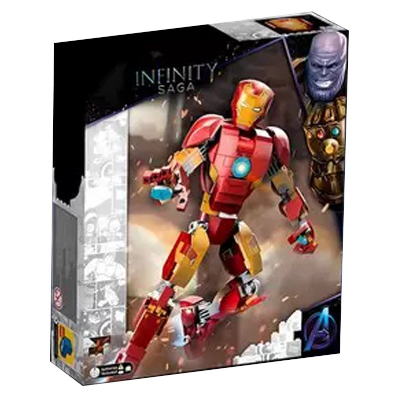 "Geležinio žmogaus figūrėlė" Konstruktorius