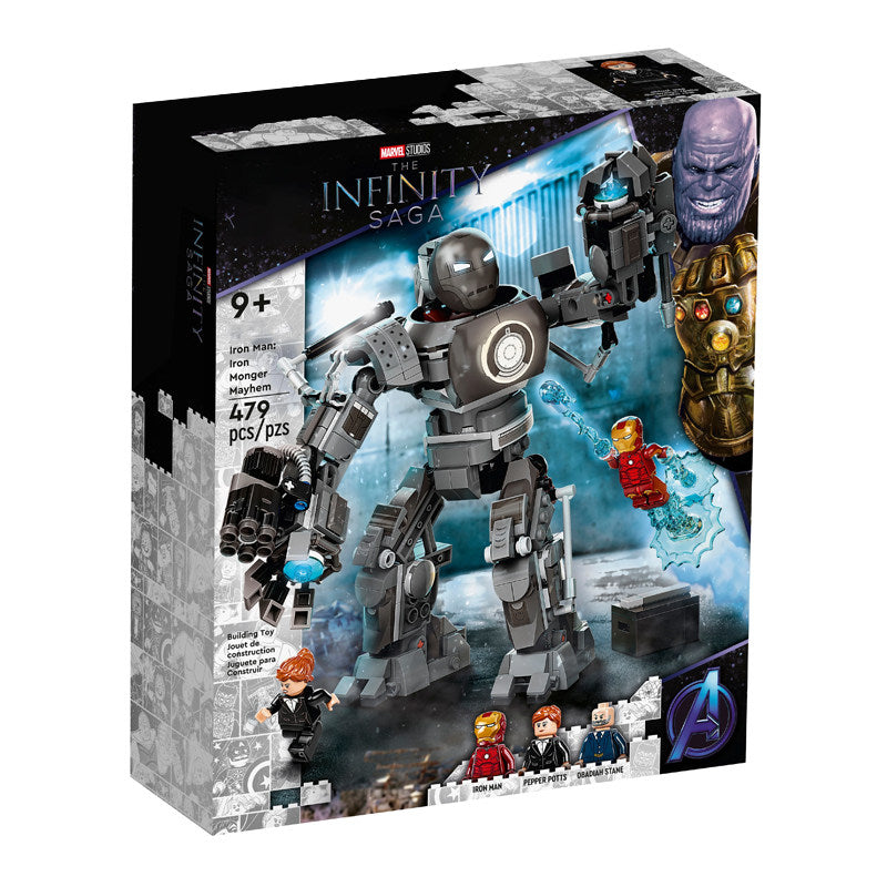 "Sergėtojų geležinis žmogus" Konstruktorius