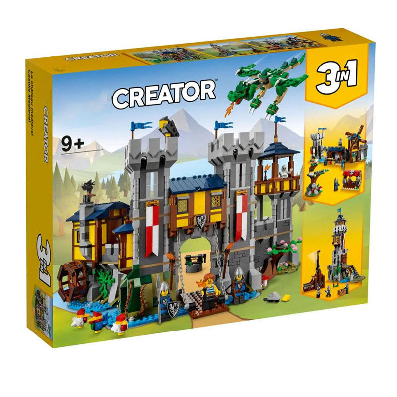 "Viduramžių pilis 3 in 1" Konstruktorius