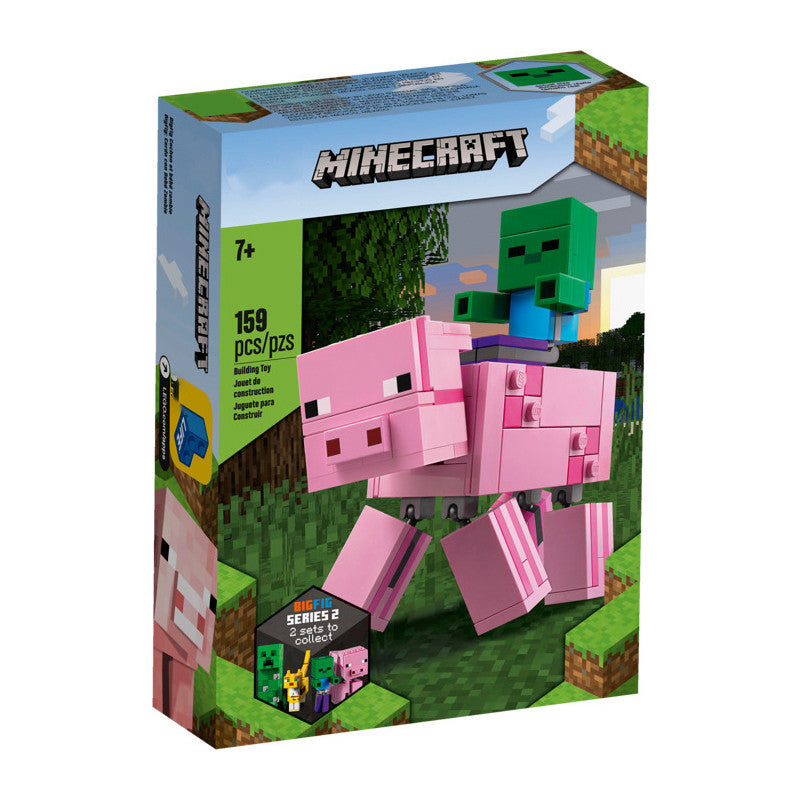 "BigFig kiaulė su zombiuku" Konstruktorius