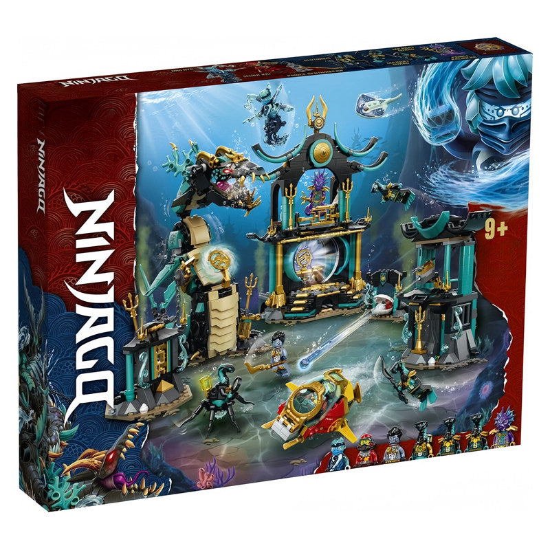 "Begalinės jūros šventykla" Konstruktorius