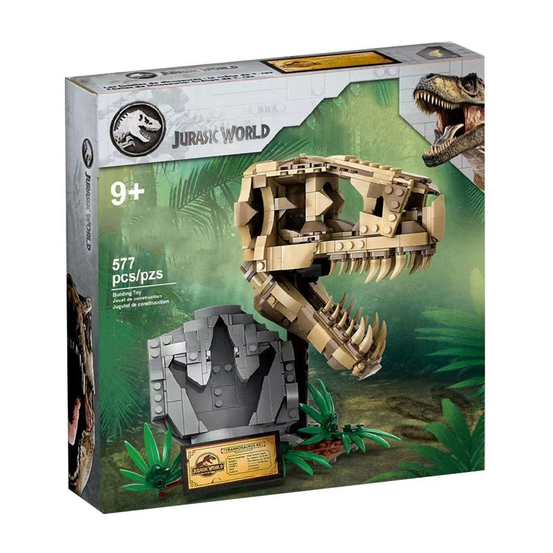 "Dinozaurų fosilijos: tiranozauro kaukolė" Konstruktorius