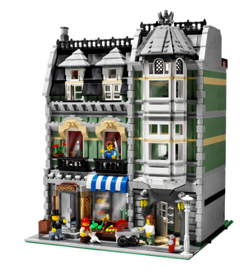 "Žalioji maisto prekių parduotuvė" Konstruktorius