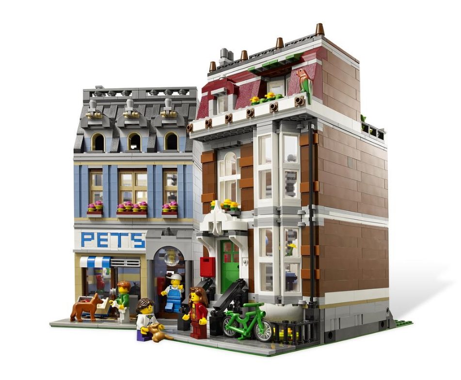 "Gyvūnėlių parduotuvė" Konstruktorius