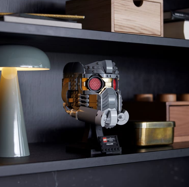 "STARLORDO šalmas" Konstruktoriu