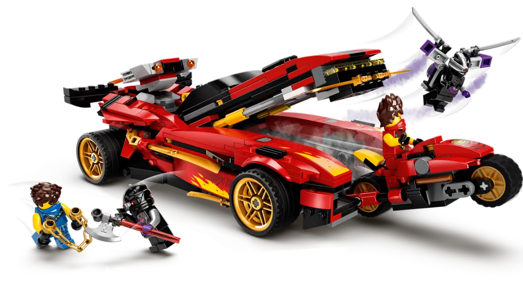 "X-1 nindzė-padegėjas" Konstruktorius