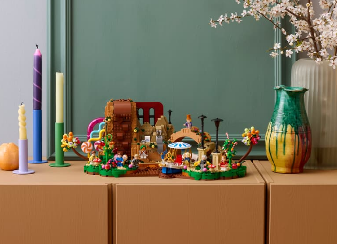 "Vilis Vonka ir šokolado fabrikas" Konstruktorius