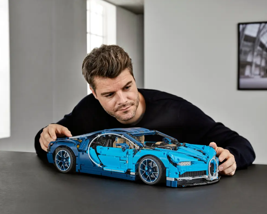 "Bugatis Chiron" Konstruktorius