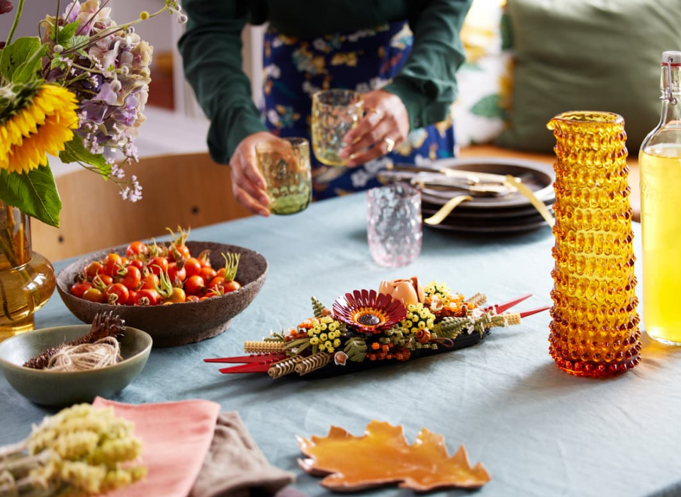 "Džiovintų gėlių puošmena" Konstruktorius